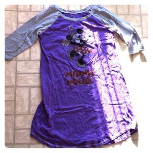 NWOT Minnie Mouse sleep shirt!